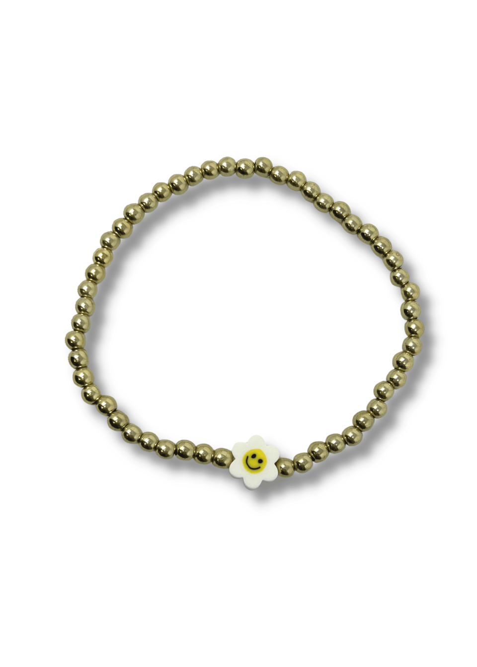 Gold Flower Smile Bracelet